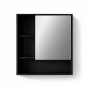 SportZone.co.nz Furniture > Bathroom > Bathroom Cabinets, Cupboards & Storage Cefito Bathroom Mirror Cabinet Mirrored Medicine Adjustable Shelf Wall Mounted 560mm Black Cefito Bathroom Mirror Cabinet Mirrored Medicine Adjustable Shelf Wall Mounted 560mm Black