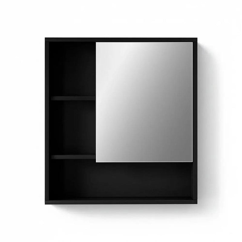 SportZone.co.nz Furniture > Bathroom > Bathroom Cabinets, Cupboards & Storage Cefito Bathroom Mirror Cabinet Mirrored Medicine Adjustable Shelf Wall Mounted 560mm Black Cefito Bathroom Mirror Cabinet Mirrored Medicine Adjustable Shelf Wall Mounted 560mm Black