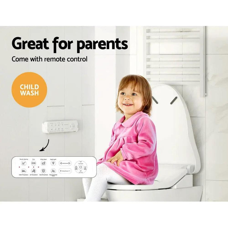 SportZone.co.nz Home & Garden > Bathroom Accessories > Toilet & Bidet Accessories Cefito Bidet Electric Toilet Seat Cover Remote Control Cefito Bidet Electric Toilet Seat Cover Remote Control