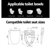SportZone.co.nz Home & Garden > Bathroom Accessories > Toilet & Bidet Accessories Cefito Bidet Electric Toilet Seat Cover Remote Control Cefito Bidet Electric Toilet Seat Cover Remote Control