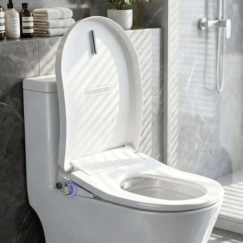SportZone.co.nz Furniture > Bathroom > Bidets Cefito Electric Bidet Toilet Seat Washing Without Power Heated D-Shape Air Dryer Cefito Electric Bidet Toilet Seat Washing Without Power Heated D-Shape Air Dryer