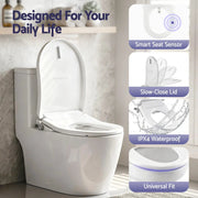 SportZone.co.nz Furniture > Bathroom > Bidets Cefito Electric Bidet Toilet Seat Washing Without Power Heated D-Shape Air Dryer Cefito Electric Bidet Toilet Seat Washing Without Power Heated D-Shape Air Dryer