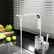 SportZone.co.nz Home & Garden > DIY Cefito Kitchen Mixer Tap Mixer Square Sink Faucet Basin Laundry Chrome Cefito Kitchen Mixer Tap Mixer Square Sink Faucet Basin Laundry Chrome