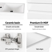 SportZone.co.nz Furniture > Bathroom > Bathroom Cabinets, Cupboards & Storage Cefito Vanity Unit 400mm with Basin White Cefito Vanity Unit 400mm with Basin White