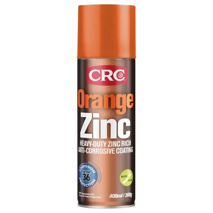 CRC Orange Zinc 400ml - Zinc Spray Paint