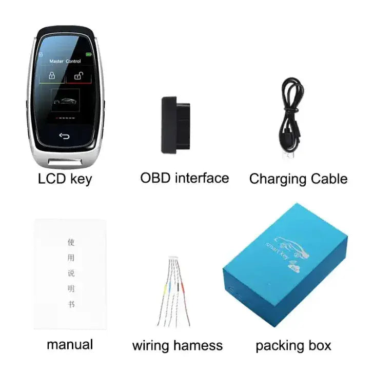 Habicare CF920 Universal LCD Smart Remote Key With Keyless Entry For Audi BMW Ford Kia CF920 Universal LCD Smart Remote Key With Keyless Entry