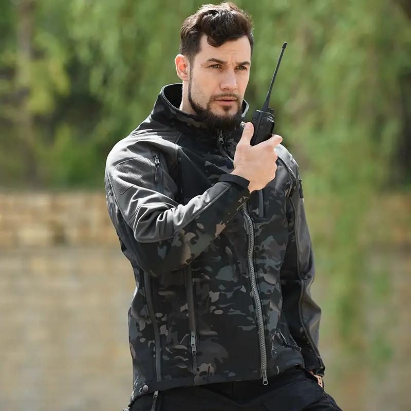 Men's Waterproof Tactical Softshell Jacket for Fall/Winter by Mead's Supply & Equipment Outfitters limited