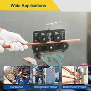 Tube Straightener Pipe Adjuster Aluminum for Copper Tubing Alignment Tool by salelink.co.nz