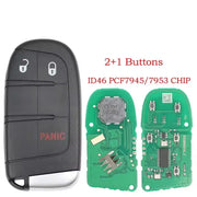 Habicare 433MHz Smart Remote Key PCF7953M for Chrysler 200, 300 & Dodge Charger, Challenger (2015+) 433MHz Smart Remote Key PCF7953M for Chrysler 200, 300 & Dodge Charger, Challenger (2015+)