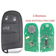 Habicare 433MHz Smart Remote Key PCF7953M for Chrysler 200, 300 & Dodge Charger, Challenger (2015+) 433MHz Smart Remote Key PCF7953M for Chrysler 200, 300 & Dodge Charger, Challenger (2015+)