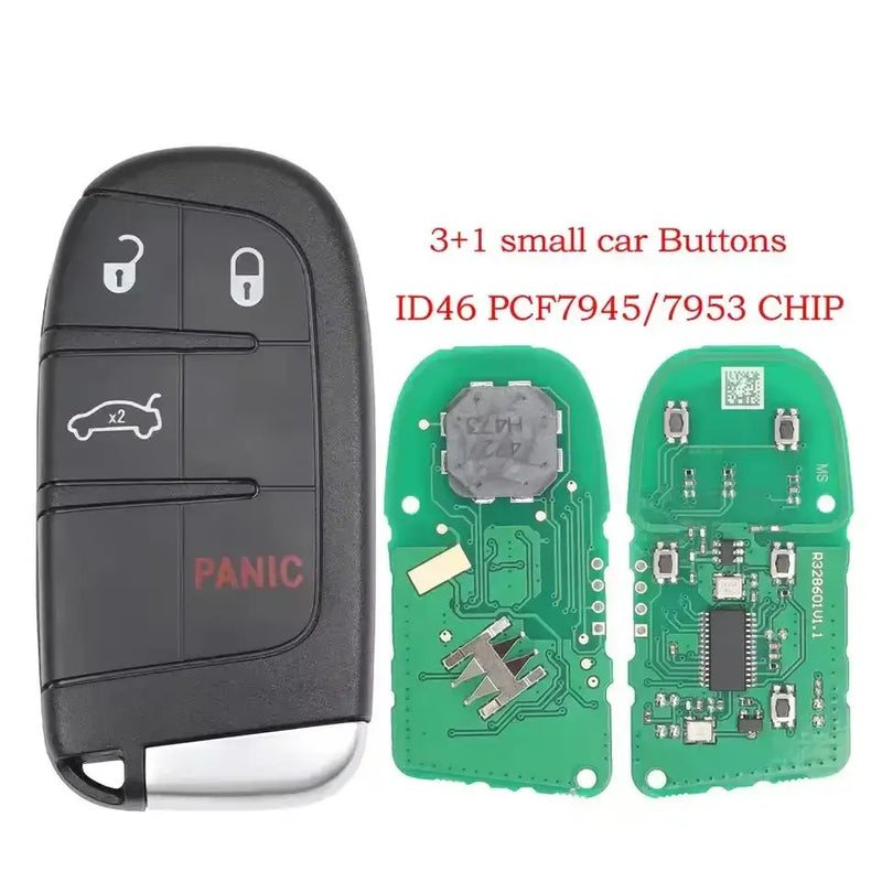 Habicare 433MHz Smart Remote Key PCF7953M for Chrysler 200, 300 & Dodge Charger, Challenger (2015+) 433MHz Smart Remote Key PCF7953M for Chrysler 200, 300 & Dodge Charger, Challenger (2015+)