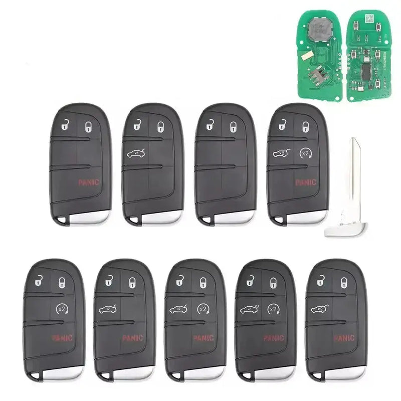 Habicare 433MHz Smart Remote Key PCF7953M for Chrysler 200, 300 & Dodge Charger, Challenger (2015+) 433MHz Smart Remote Key PCF7953M for Chrysler 200, 300 & Dodge Charger, Challenger (2015+)