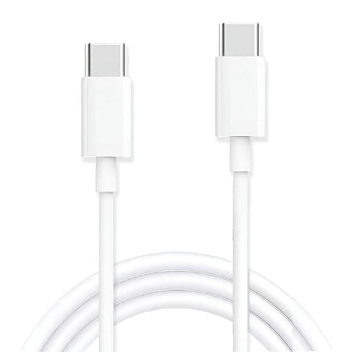 9eight5 Electronics Accessories Charger Cable for Google Phones USB-C to USB-C (White) 1m Charger Cable for Google Phones USB-C to USB-C (White) 1m
