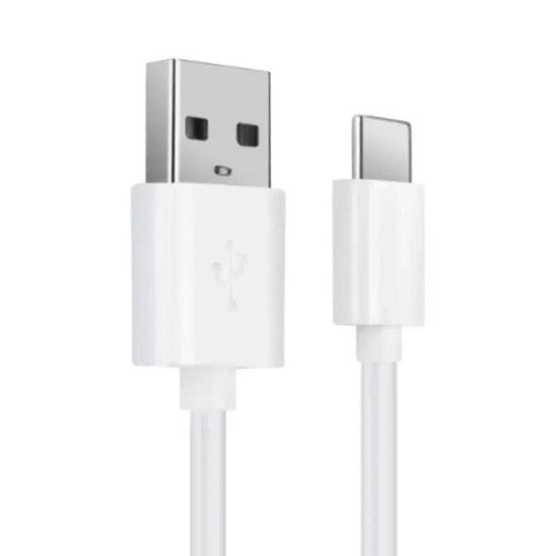 9eight5 Electronics Accessories Charger Cable for Motorola Phones USB-A to USB-C (White) 1m Charger Cable for Motorola Phones USB-A to USB-C (White) 1m