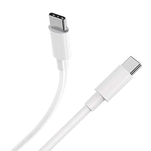 9eight5 Electronics Accessories Charger Cable for Motorola Phones USB-C to USB-C (White) 1m Charger Cable for Motorola Phones USB-C to USB-C (White) 1m