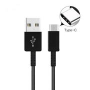Charger Cable for Samsung Devices - USB to Type C (2m) (Black) by 9eight5