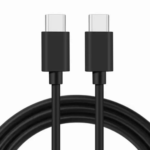 Type C to Type C (1m) Charger Cable For Samsung Devices (Black) by 9eight5