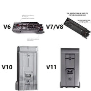 Wall Mount Charging Dock Bracket for V6–V11 Vacuum Cleaners by Habicare