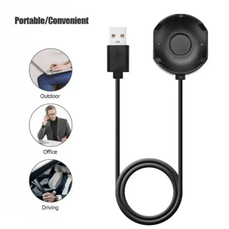 Charging Cable for Nokia Steel HR 40mm Smartwatch by Habicare