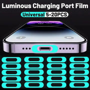 Charging Port Luminous Decals (Pack of 6) by 9eight5