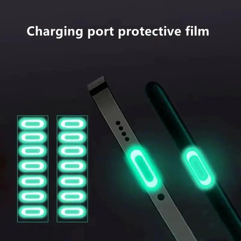 Charging Port Luminous Decals (Pack of 6) by 9eight5