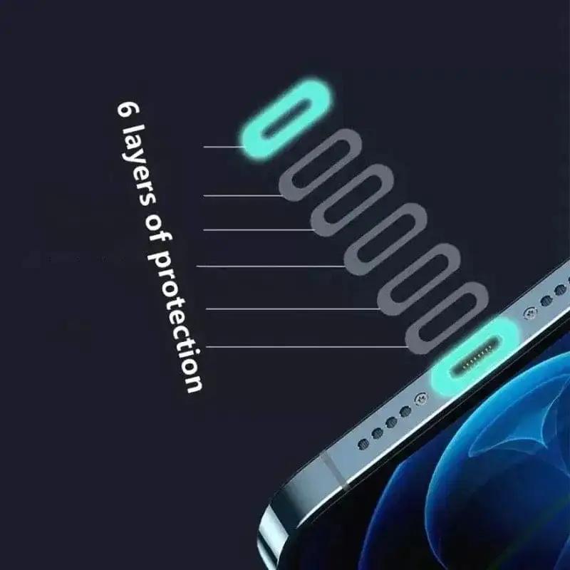 Charging Port Luminous Decals (Pack of 6) by 9eight5