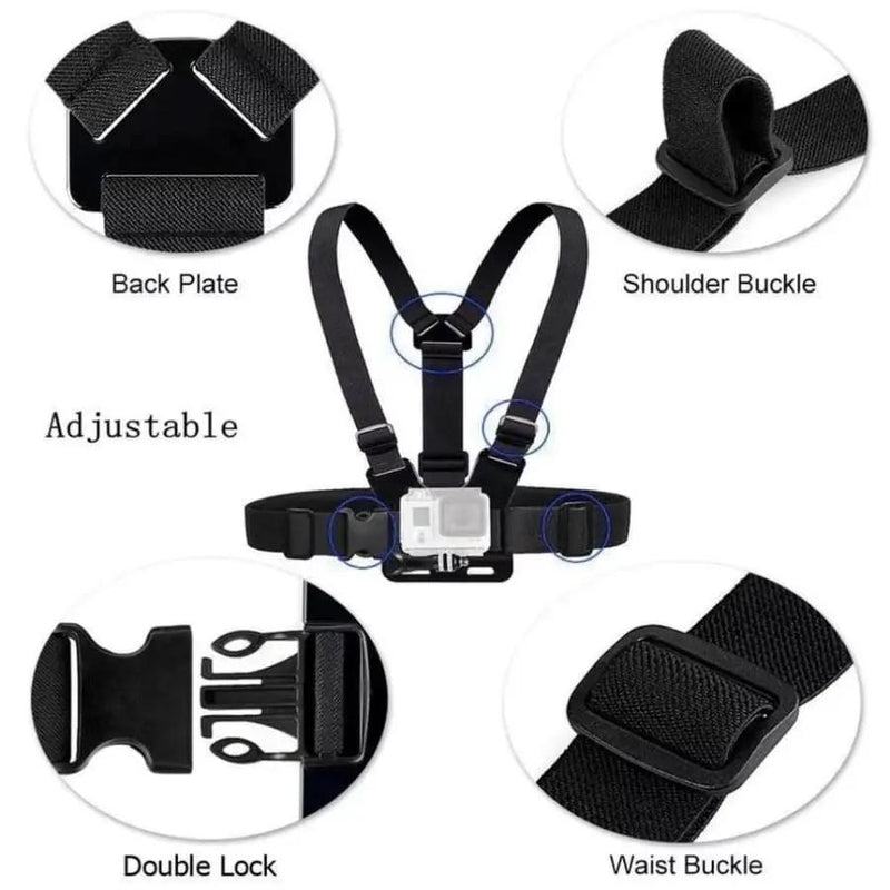 Chest Strap for Go Pro by 9eight5