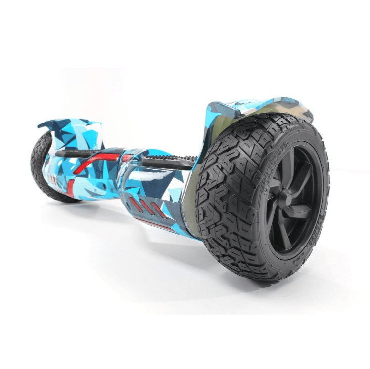 Kiwi eRide Kiwi eRide CHIC OFFROAD hoverboard CAMOUFLAGE BLUE with bluetooth speaker CHIC OFFROAD hoverboard CAMOUFLAGE BLUE with bluetooth speaker