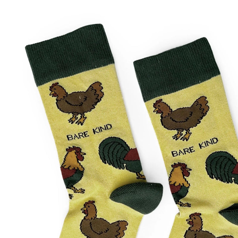 Save the Chickens Bamboo Socks by Barekind NZ