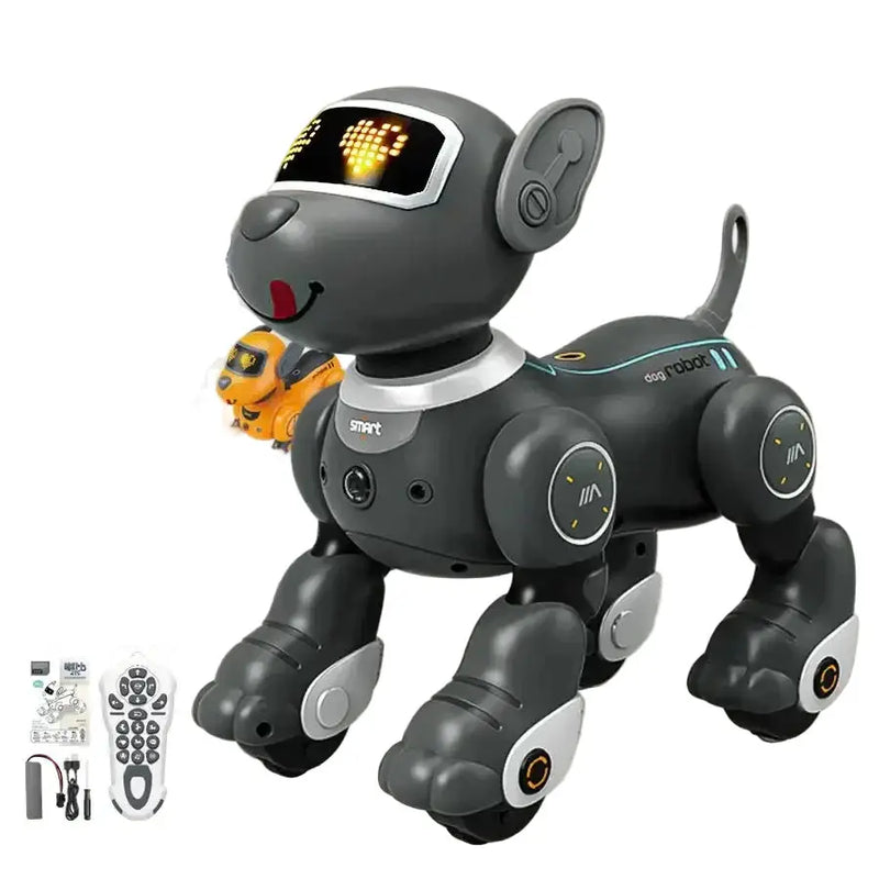 Remote Control Smart Robot Dog Toy with Voice & Programming Functions by Habicare