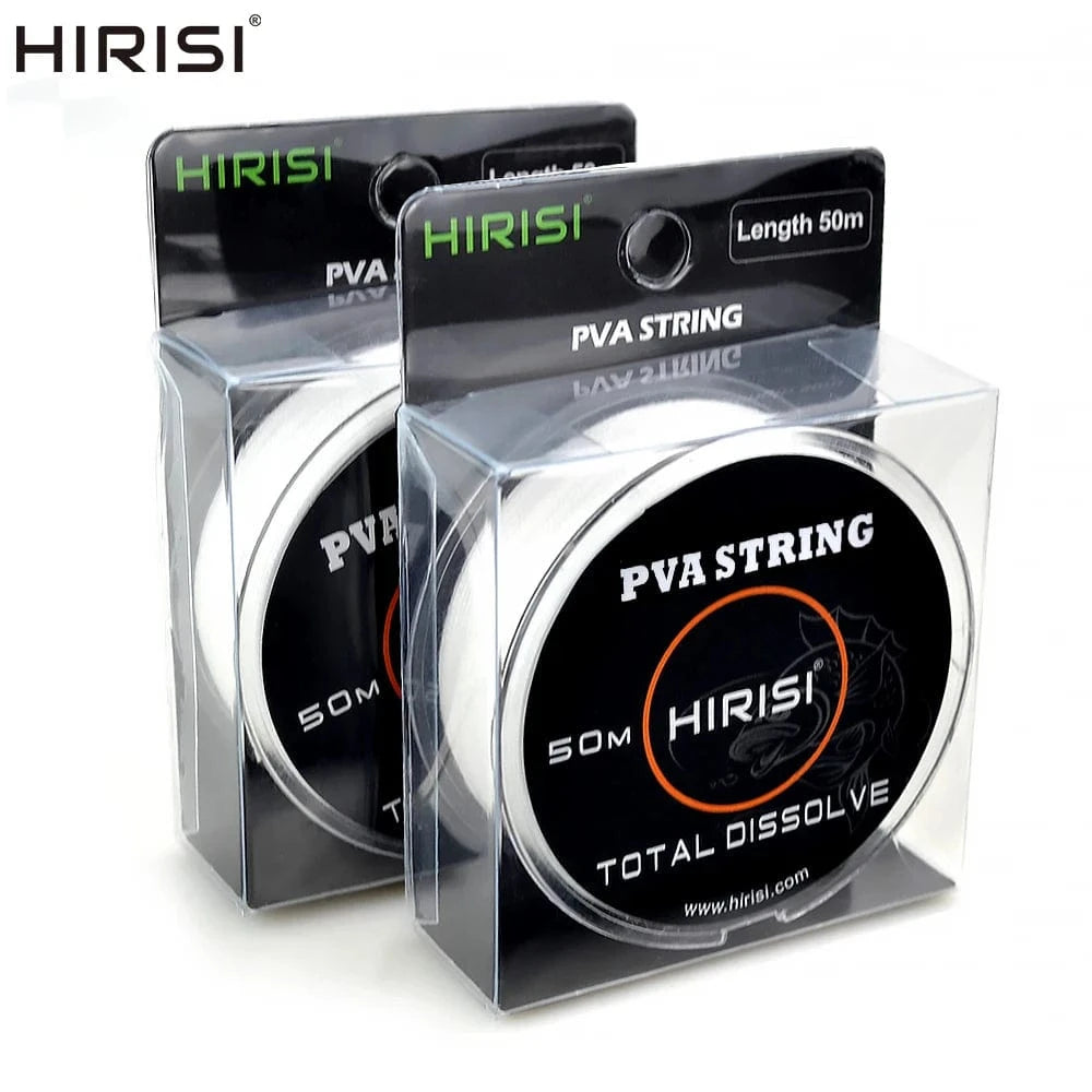 China Action Fishing Nets 2pcs Hirisi 100m Carp Fishing PVA String Roll Dissolve for Carp Fishing Boilie and Carp Fishing Bait Fishing Accessories