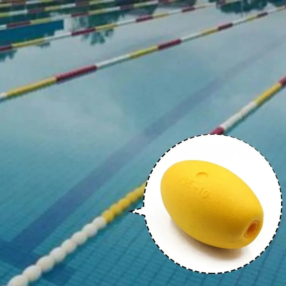 China Action Fishing Nets 5pcs Fishing Net Buoys Pool Line Buoy Float Anti-Collision EVA Elastic Rope Buoy Float Fishing Tools Pesca Fishing Accessories