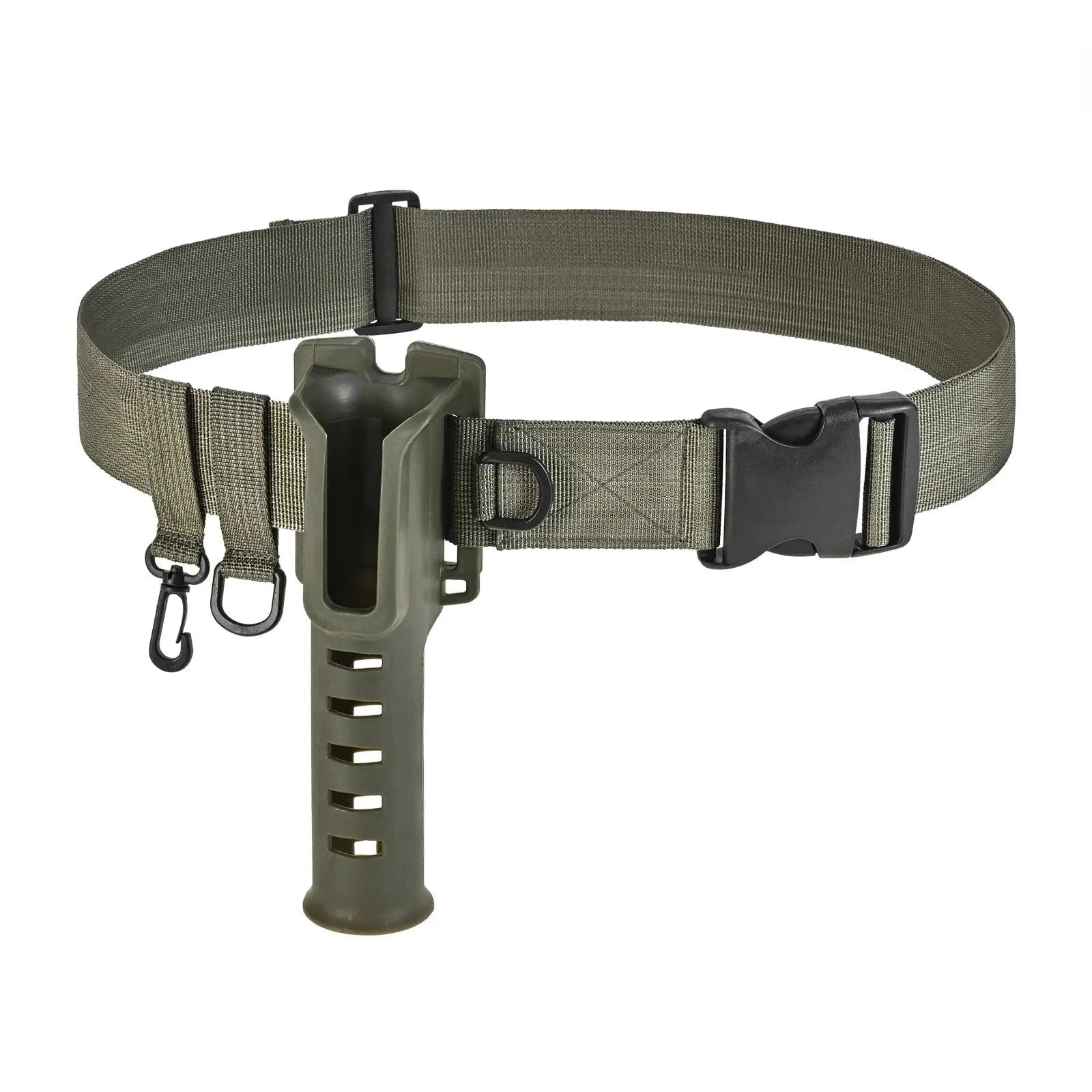 China Action Fishing Nets green Portable rod holder fishing gear accessory with adjustable waist fishing rod insertion device fishing accessories tool outdoor