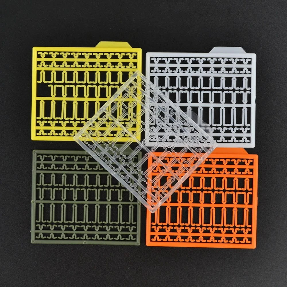 China Action Fishing Nets Hirisi 5 Pieces Carp Fishing Tackle Hair Rig Boilie Bait Drill Stops Boilie V Stopper Fishing Accessories AH163