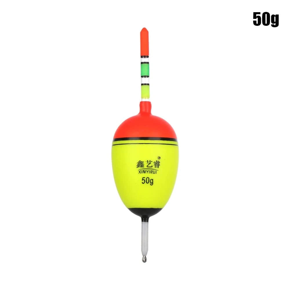 China Action Fishing Nets StyleA-50g 1PC 2 Styles Eva Foam Luminous Ball Boia Bobber Night Glowing Light Stick Floating Floats Outdoor Camping Fishing Accessories