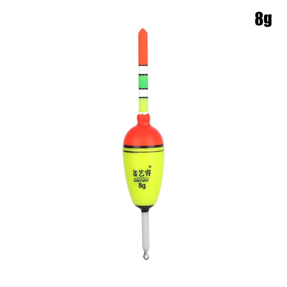 China Action Fishing Nets StyleA-8g 1PC 2 Styles Eva Foam Luminous Ball Boia Bobber Night Glowing Light Stick Floating Floats Outdoor Camping Fishing Accessories