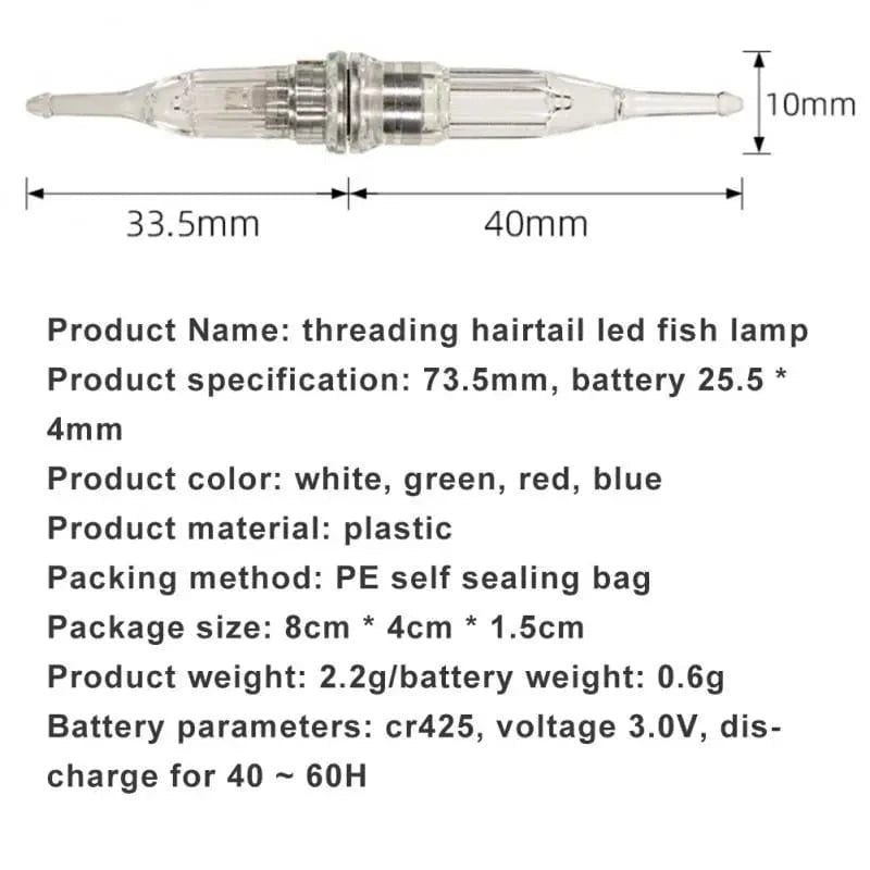 China Action Fishing Nets Underwater Fishing Light Deep Drop Fishing Multifunction Fishing Accessories Fishing Light Underwater Led Fish Lure Light Mini