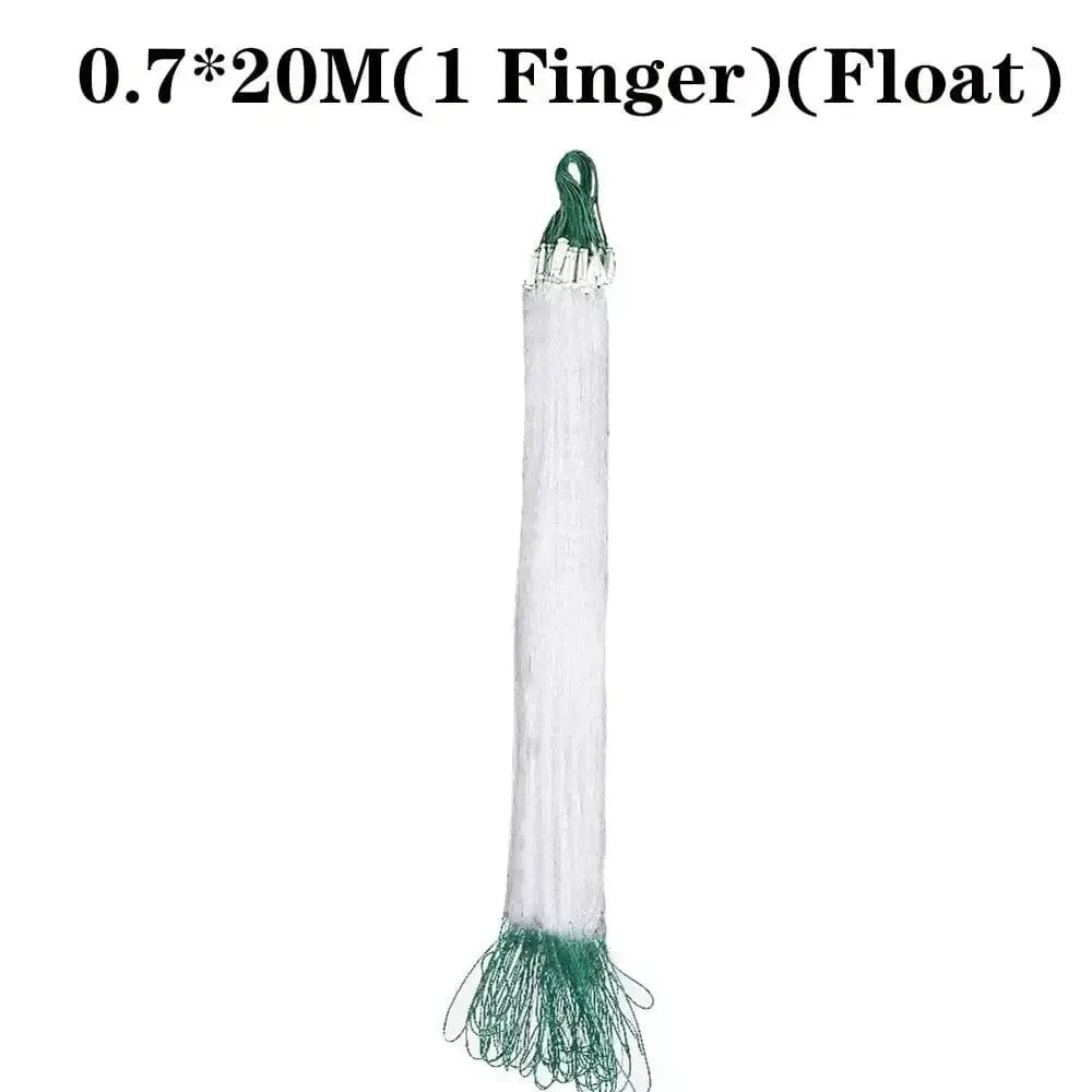 China China 0.7-20M(1)(Float) 8/15/20/25M Nylon Hand Cast Fish Network Fishing Net Fish Mesh Trap Monofilament Netting Tackle Tool Accessories