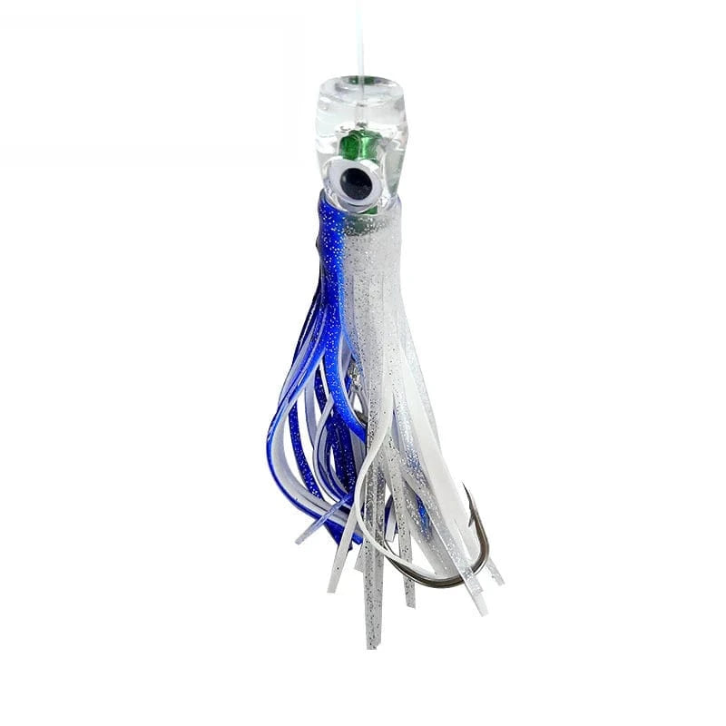 China China 002 PROBEROS Trolling Skirt Lure 16cm 47g Fishing Lures for Deep Sea Big Game Marlin Tuna Rigged Bionic Squid Bait Octopus Soft Lure