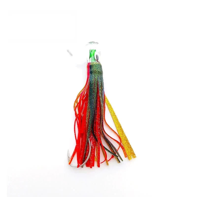 China China 003 PROBEROS Trolling Skirt Lure 16cm 47g Fishing Lures for Deep Sea Big Game Marlin Tuna Rigged Bionic Squid Bait Octopus Soft Lure