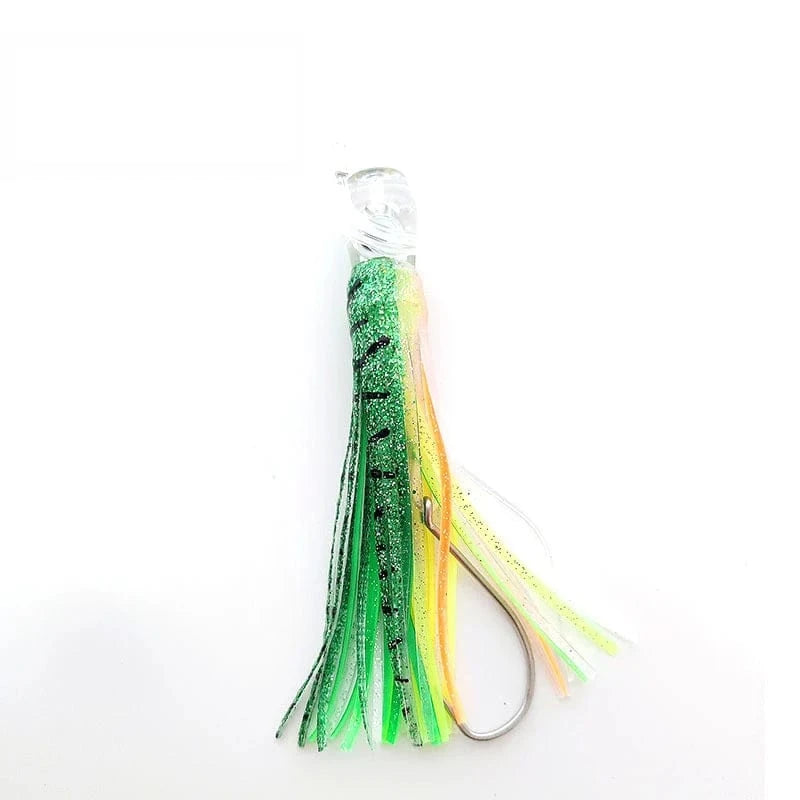 China China 005 PROBEROS Trolling Skirt Lure 16cm 47g Fishing Lures for Deep Sea Big Game Marlin Tuna Rigged Bionic Squid Bait Octopus Soft Lure