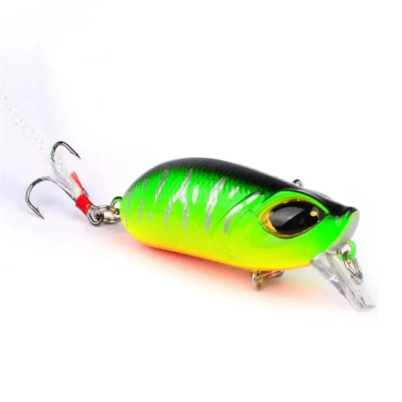 China China 01 1PCS Crank Fishing Lures 8.3g 5.5cm Minnow For Fishing Wobblers Bass Lures Pike Crankbait Fake Baits With Feather Fishing Tackle