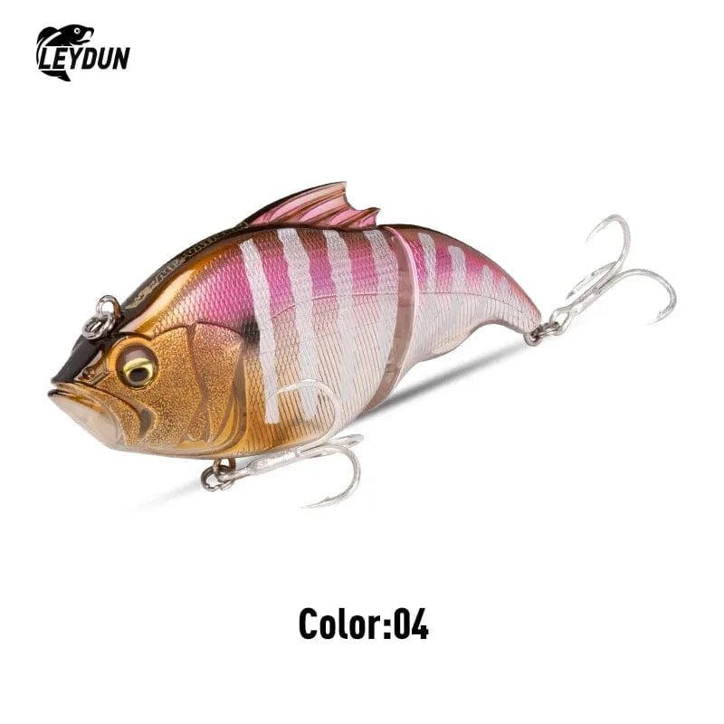 China China 04 / 115mm 41g Floating LEYDUN New Vibration Fishing Lures Floating 115mm 41g Lipless Good Swimbaits Multi Jointed Saltwater Bass Hard Baits Ice Wobbler