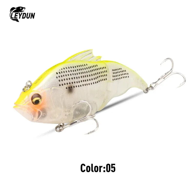 China China 05 / 115mm 41g Floating LEYDUN New Vibration Fishing Lures Floating 115mm 41g Lipless Good Swimbaits Multi Jointed Saltwater Bass Hard Baits Ice Wobbler