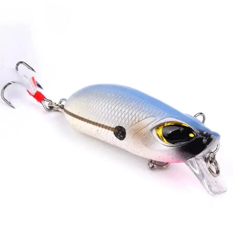 China China 05 1PCS Crank Fishing Lures 8.3g 5.5cm Minnow For Fishing Wobblers Bass Lures Pike Crankbait Fake Baits With Feather Fishing Tackle
