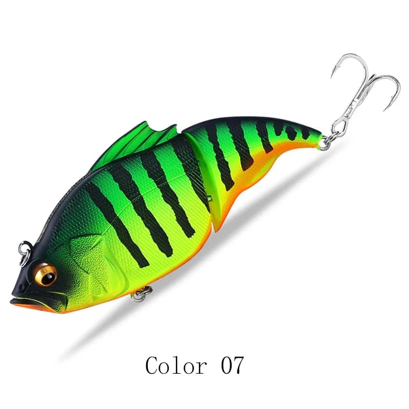 China China 07 / 115mm 41g Floating LEYDUN New Vibration Fishing Lures Floating 115mm 41g Lipless Good Swimbaits Multi Jointed Saltwater Bass Hard Baits Ice Wobbler