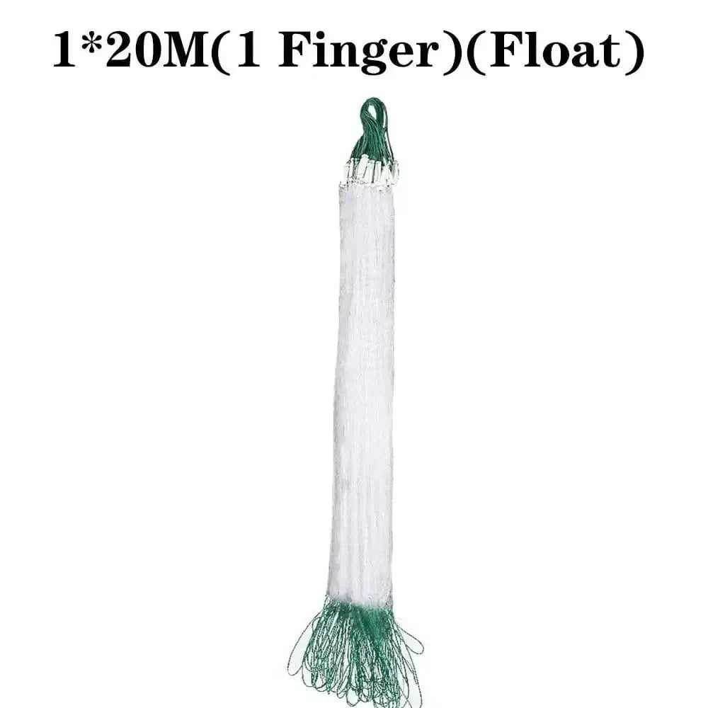 China China 1-20M(1)(Float) 8/15/20/25M Nylon Hand Cast Fish Network Fishing Net Fish Mesh Trap Monofilament Netting Tackle Tool Accessories