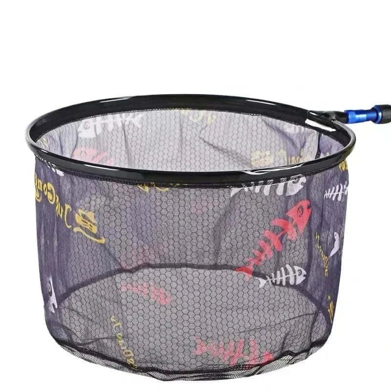 China China 1 PCS Fishing Net Head Anti-hook Outdoor Hand Net Ultra Light Aluminium Alloy Solid Deepening Net Fishing Tool Accessories