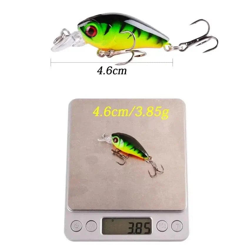 China China 1 PCS Minnow Fishing Lure 45mm 3.8g Crankbait Hard Bait Topwater Artificial Wobbler Bass Japan Fly Fishing Accessories