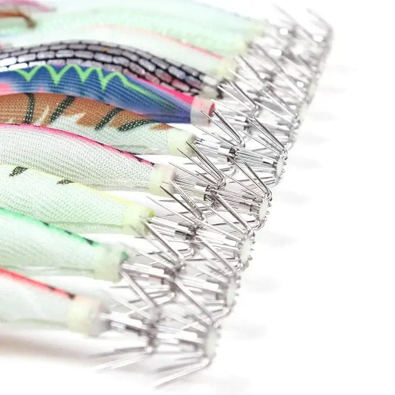 China China 1 piece of luminous wooden shrimp bait, equipped with squid hook, saltwater and freshwater artificial shrimp bait